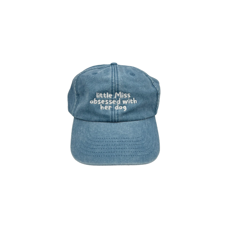 Kappe "little Miss..." denim