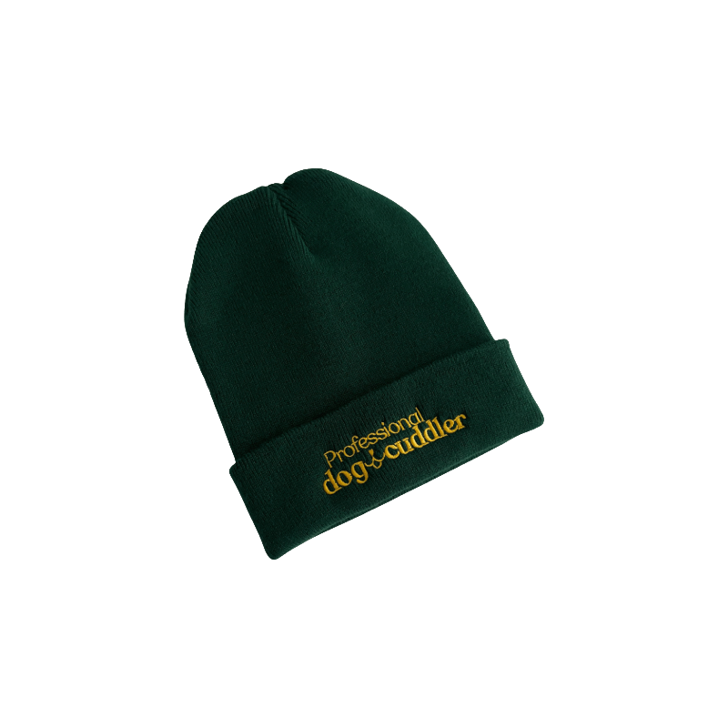 Mütze "Dog Cuddler" grün