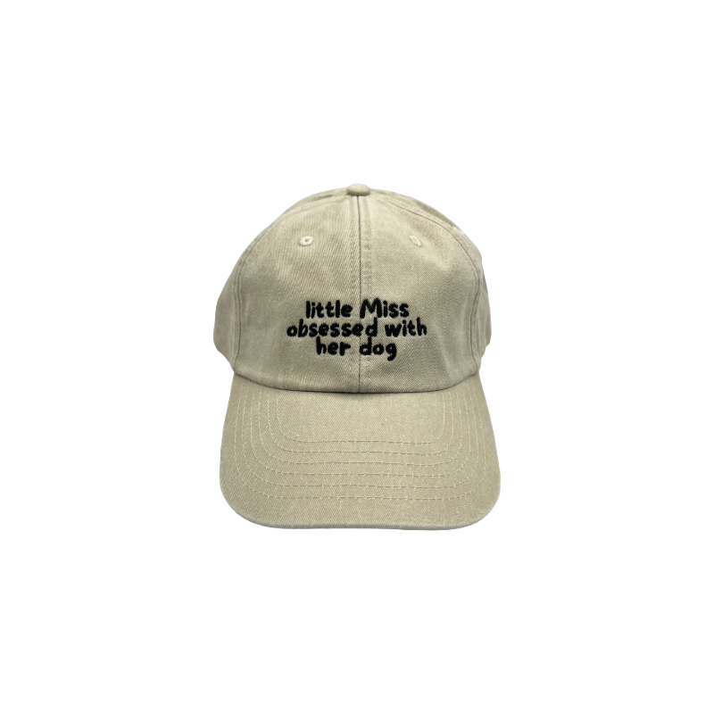 Kappe "little Miss..." vintage beige